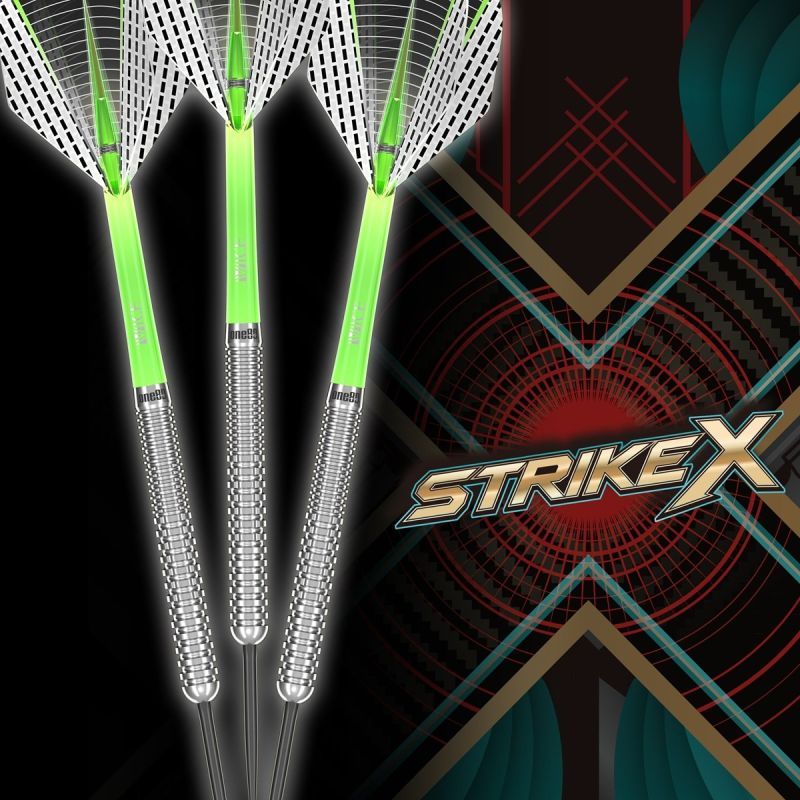 ONE80 Strike X SX01 90% Steeldarts 21/23/25 Gramm Steeldarts