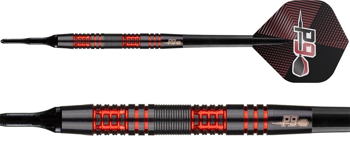 P9 Darts Black Titanium PCT Pro Range 1 Softdarts 22 Gramm Softdarts