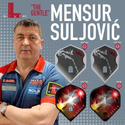 L-Style Signature Flights Pro Mensur Suljovic "Gentle" Standard L1 Flights