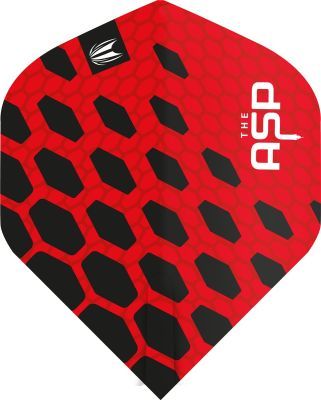 Target Pro Ultra Red Flights NO2 Nathan Aspinall ASP 2021 Flights
