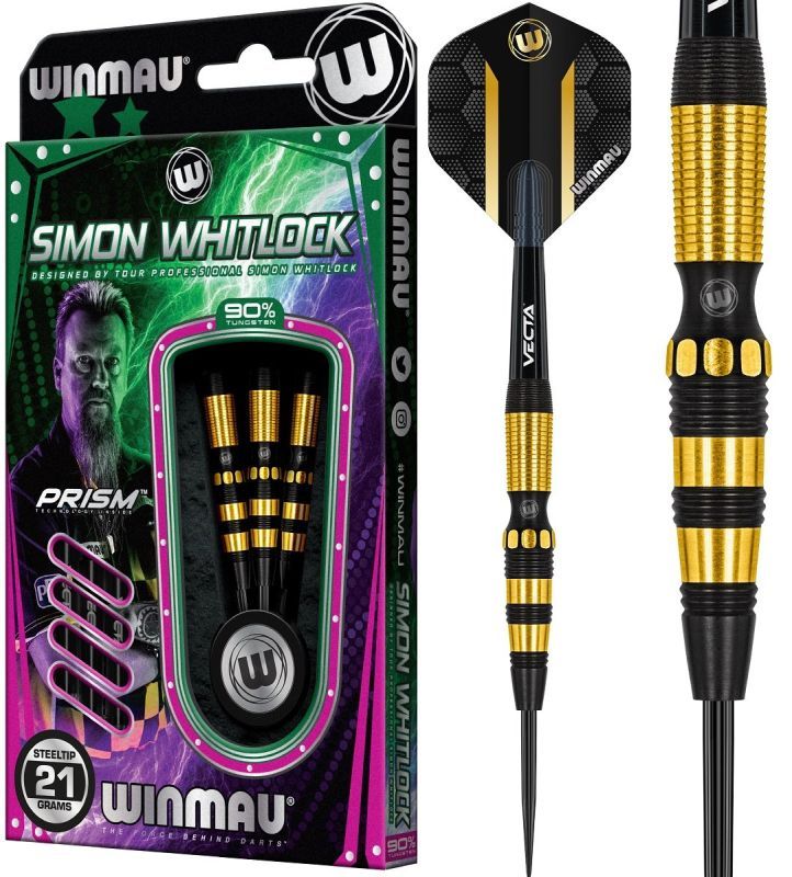 ダーツ Winmau 2022 Simon Whitlock 21g Winmau Simon Whitlock 2022 Steeldarts 21 Gram Steeldarts | W147121-N