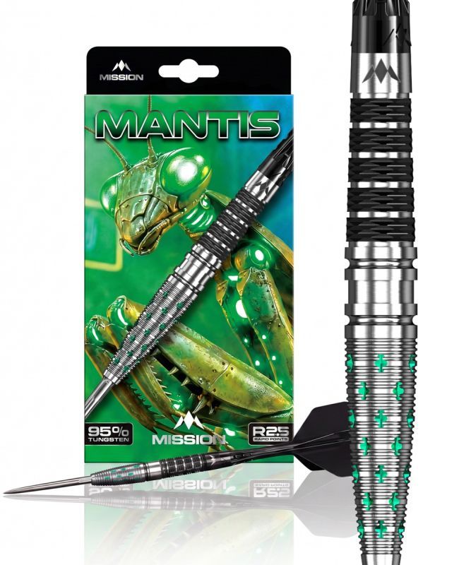 Mission Mantis RP 95% Steeldarts 22/24 Gram Steeldarts