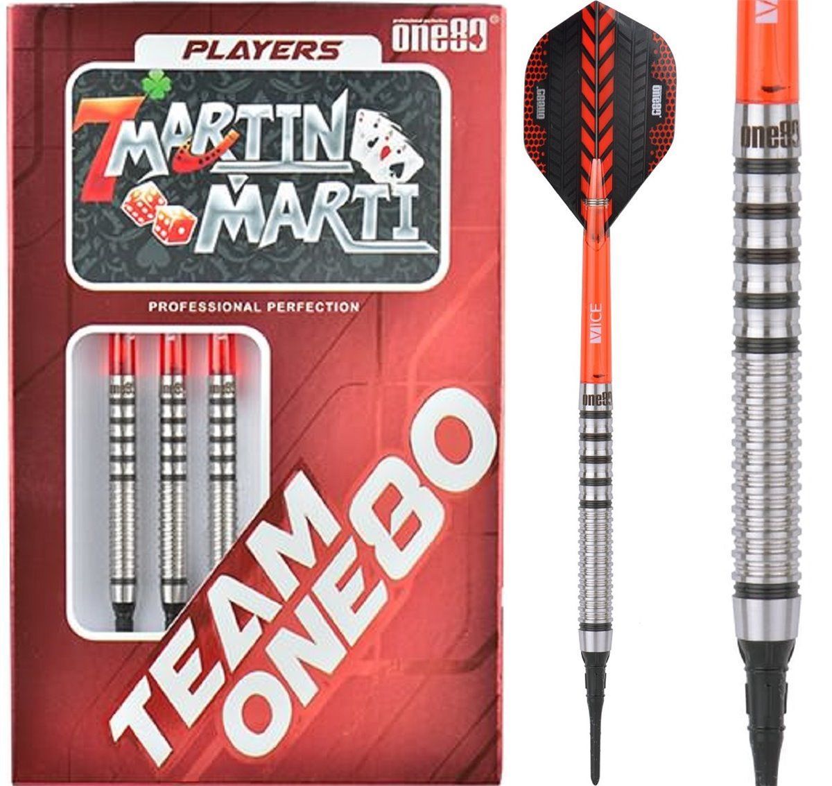 ONE80 MARTIN MARTI Softdarts 16/18 Gramm Softdarts