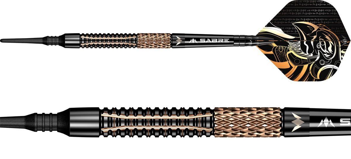 Mission Horus Black & Bronze Electro Plated 97,5 % Softdarts 19 Gramm Softdarts