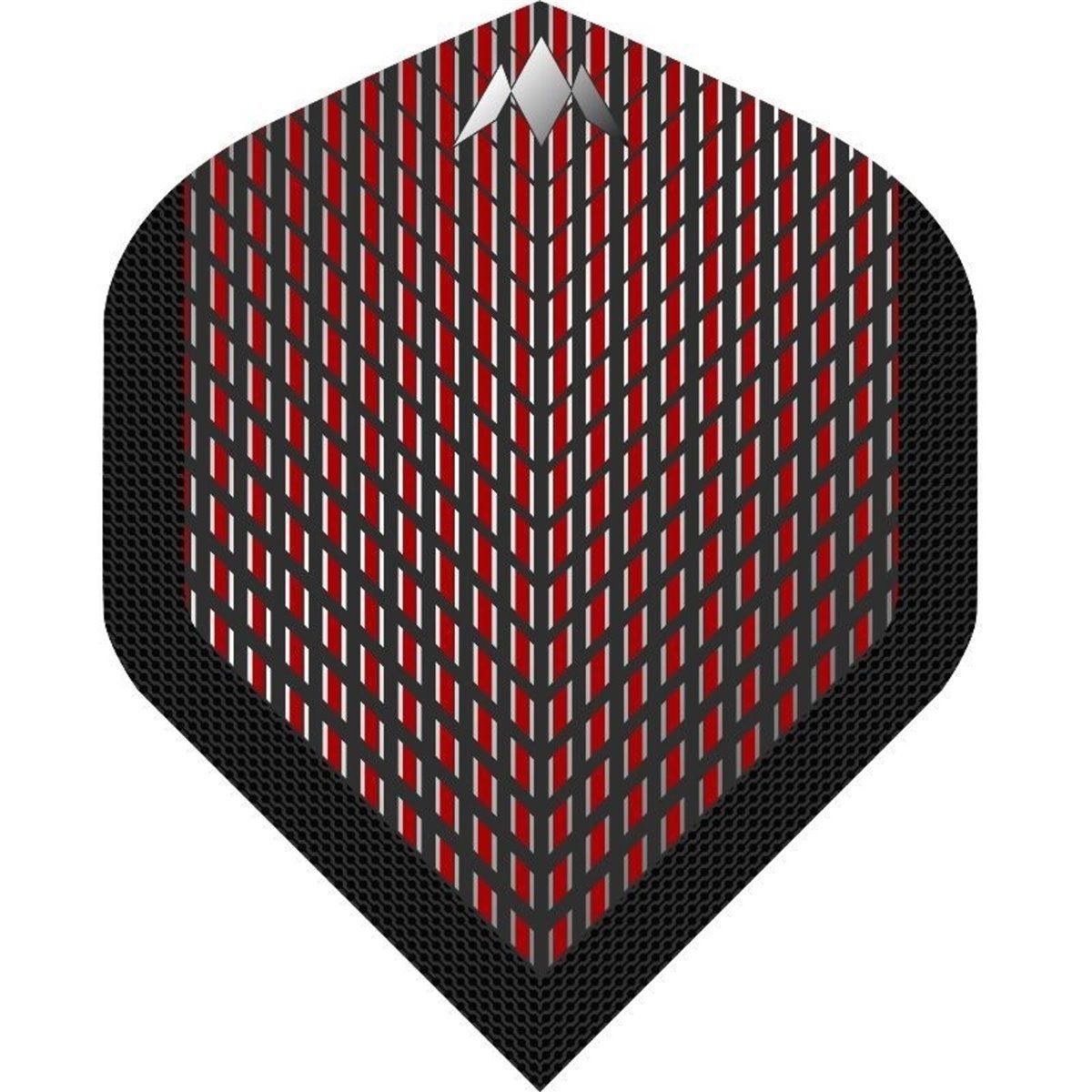 Mission Solo Red Dawn Dart Flights 100 Micron Standard No2 Flights
