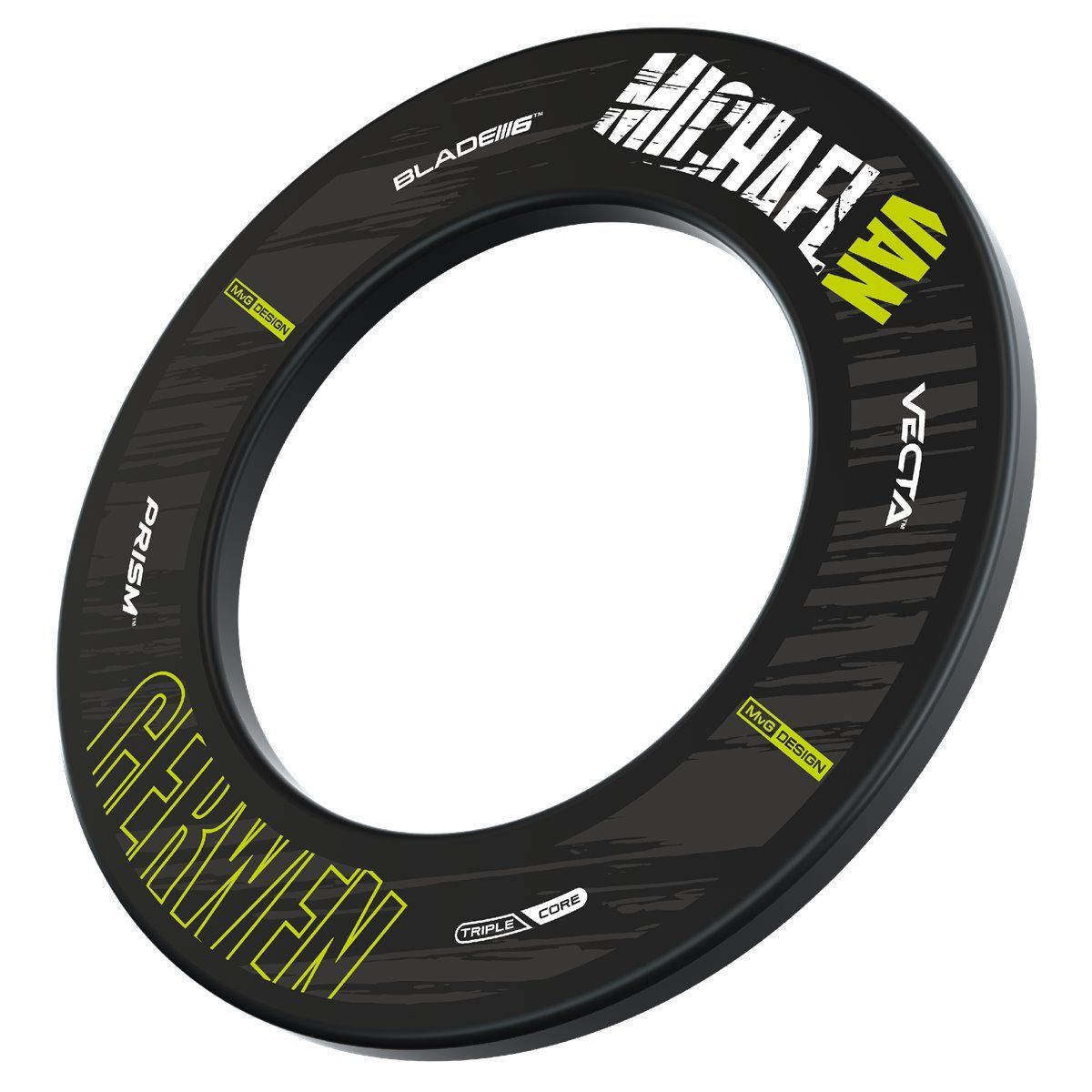 1 tlg. Winmau MvG Retro Dart Catchring Dart Surround Auffangring