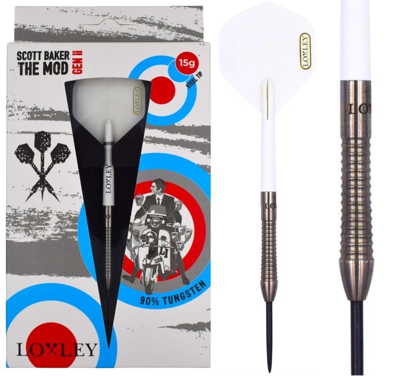Loxley Scott Baker Gen 2 Steeldarts 15 Gramm Steeldarts