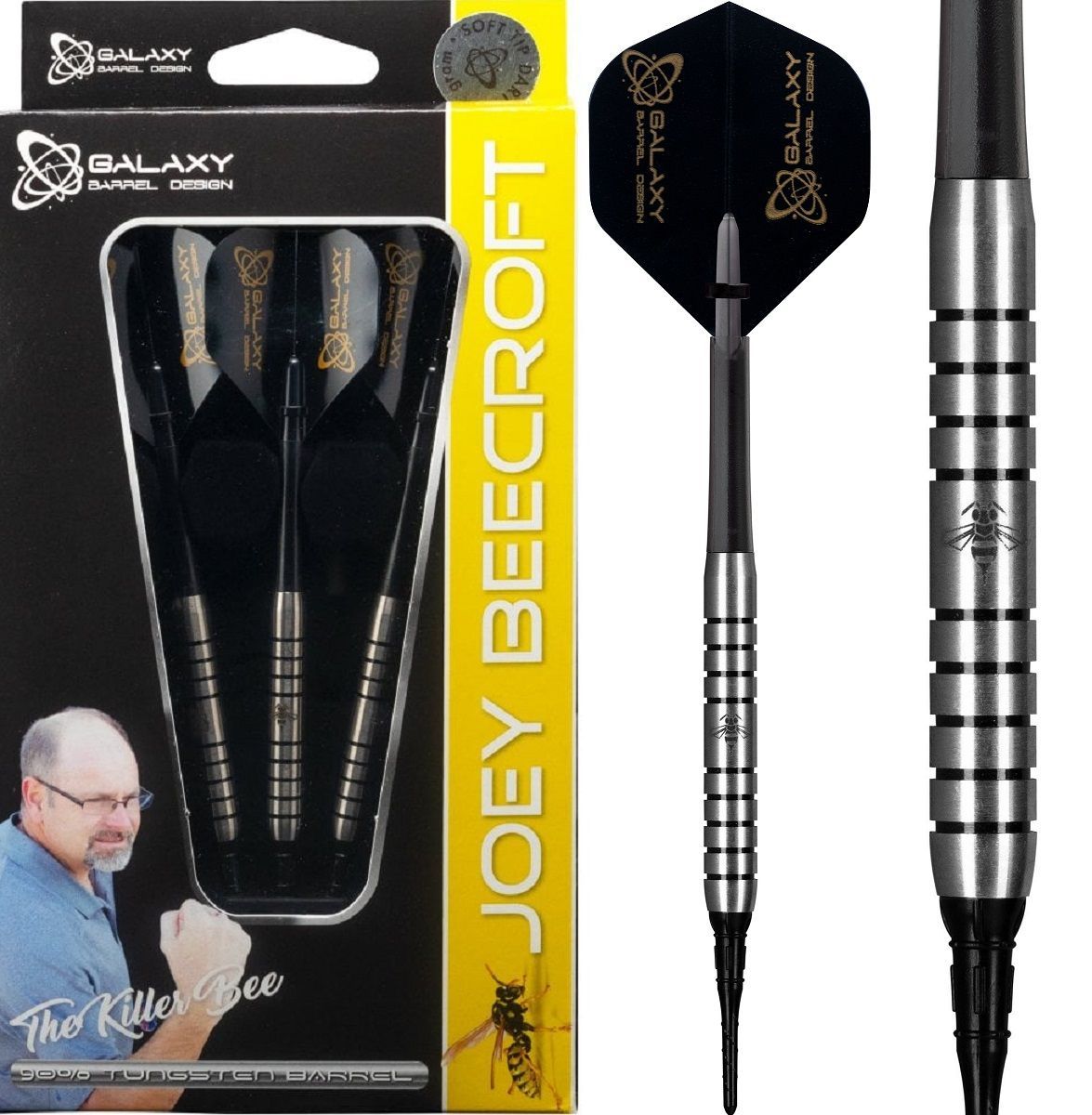 Galaxy Joey Beecroft Killer Bee 90% Softdart 18 Gramm Softdarts