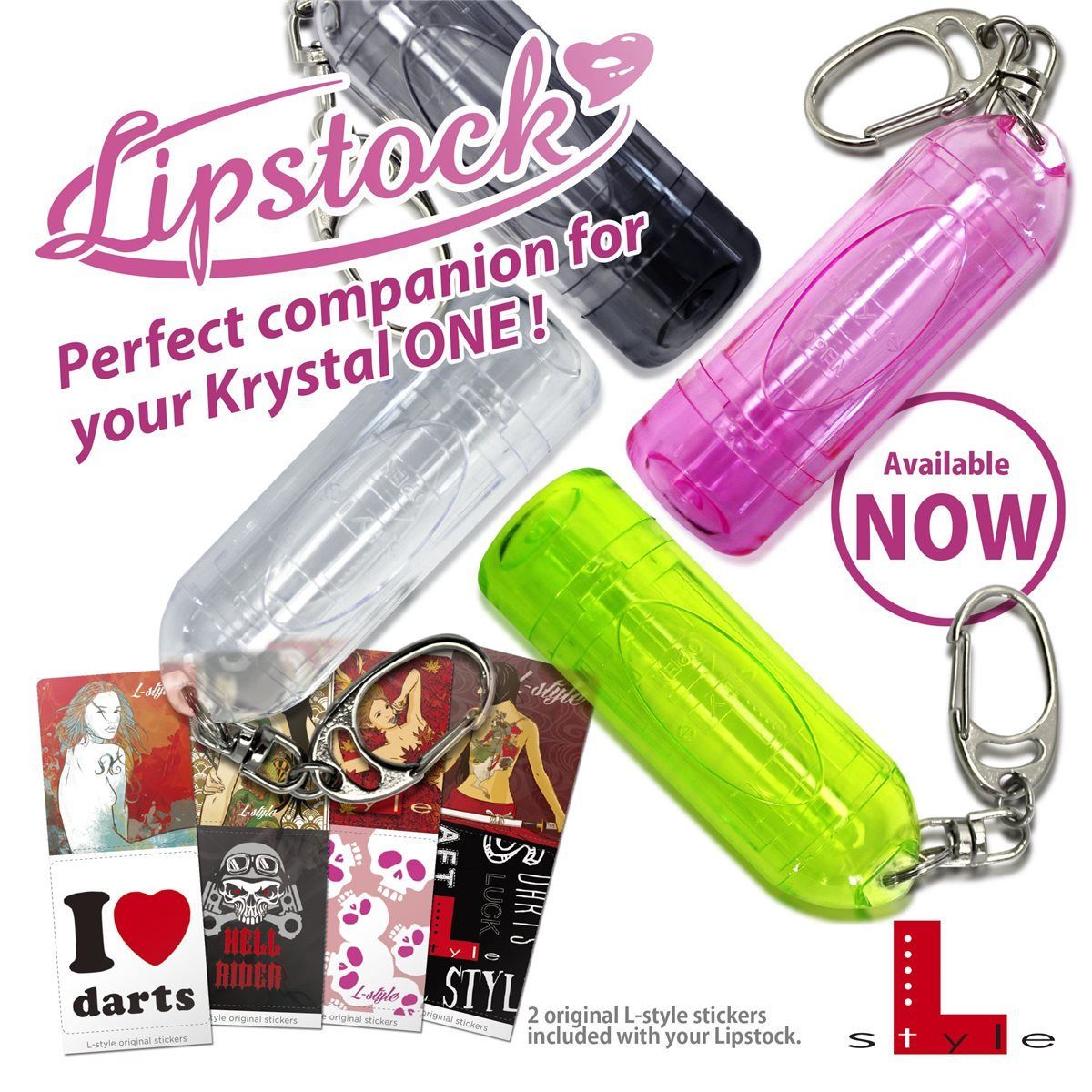 L-Style Lipstock Spitzencase Dart Tasche