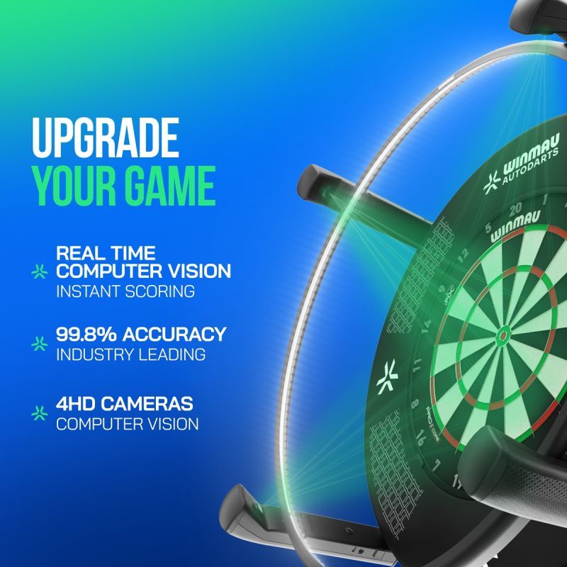 Winmau Autodarts X Zählsystem Steeldart Punkte Autoscoring System Zählsystem