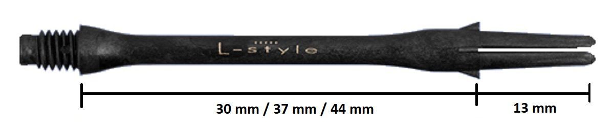 L-Style L-Shaft Locked Slim Carbon Dart Shafts Shafts
