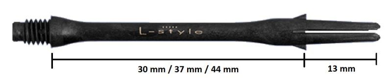 L-Style L-Shaft Locked Slim Carbon Dart Shafts Shafts