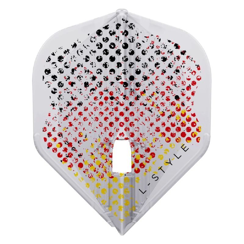 L-Style Champagne Flights ailette de fléchette Pro Kami Signature Gabriel Clemens V4 L1 Standard Flights