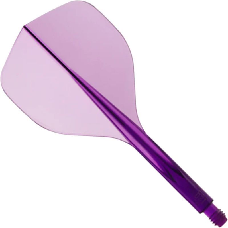 Condor Dart Flights Shafts AXE 120 Klar Lila Standard No2 Flights