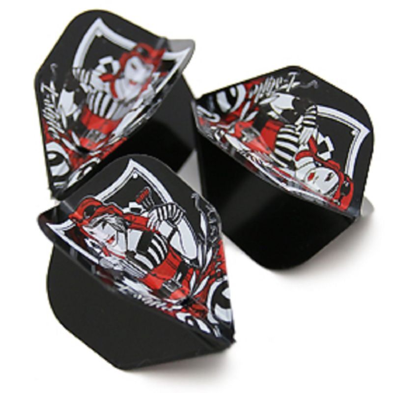 L-Style Flight EZ Shape L3 Dynasty Schwarz Weiß Frau mit Hut Flights