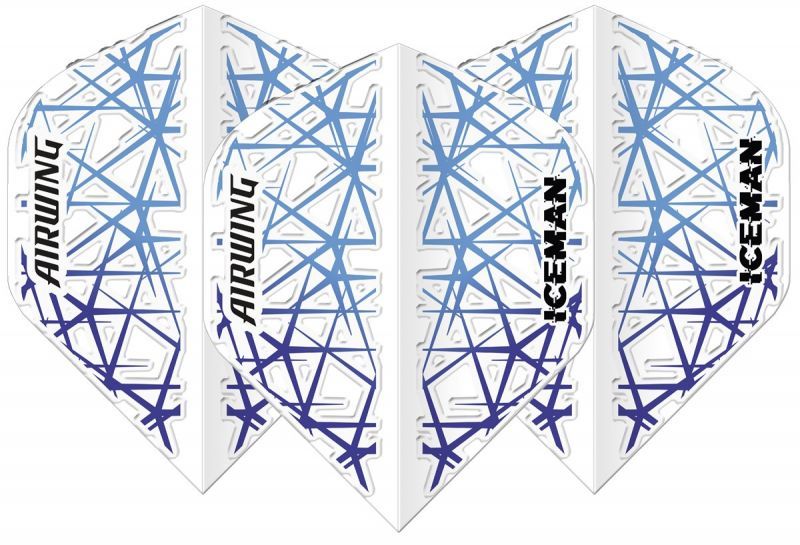 Reddragon Airwing Gerwyn Price Iceman Weiß Dart Flights Standard Flights