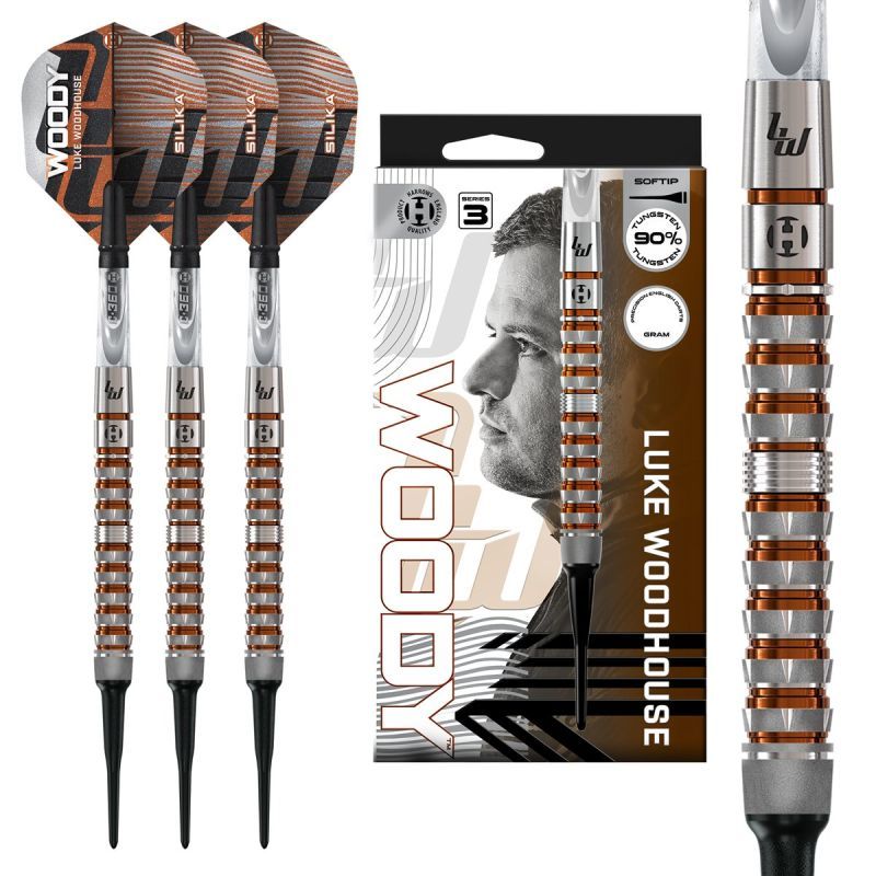 Harrows Luke Woodhouse G3 90% Softdarts 18 Gramm Softdarts