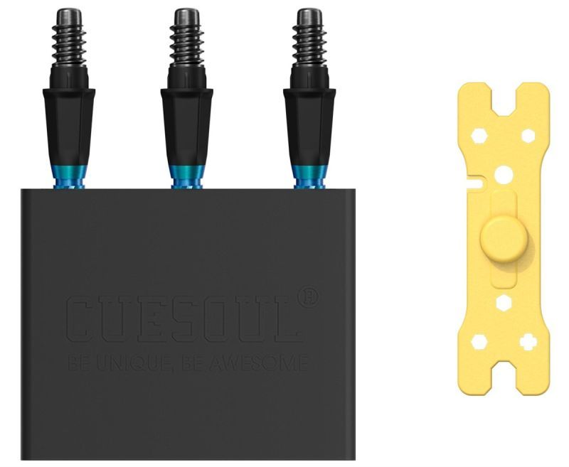 Cuesoul OTO Conversion Points Slash Cut Rings Multi Color No.5 Schraubspitzen Tips
