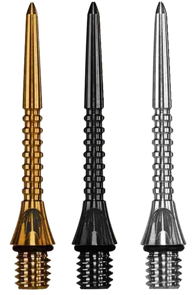 Target Titanium CONVERSION POINTS 26 und 30MM GROOVED Schraubspitzen 2BA Gewinde Schraubspitzen Tips