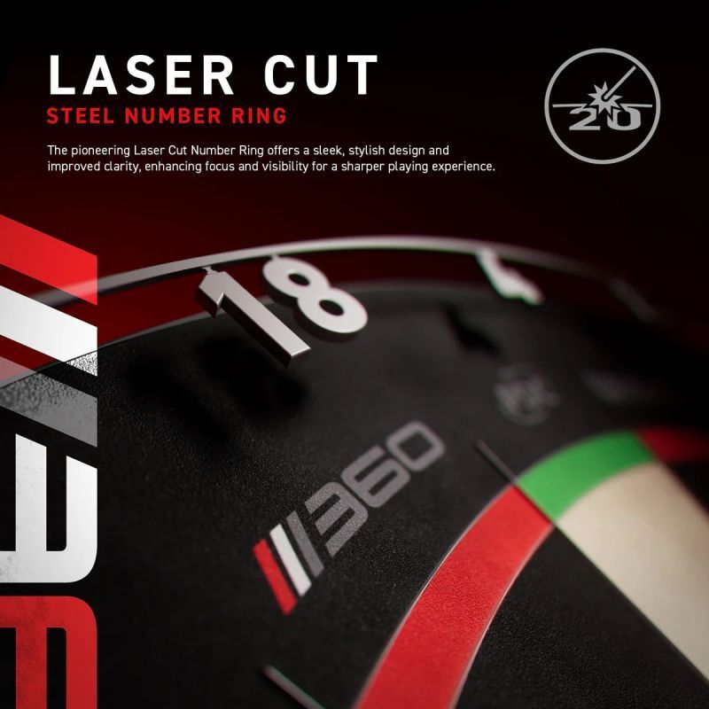 WINMAU Dartboard Blade 6 360 Bristle Board