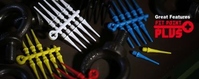 CosmoDarts - Trial Pack Fit Point Plus 5 Piece 2BA Thread Tips Kunststoffspitzen