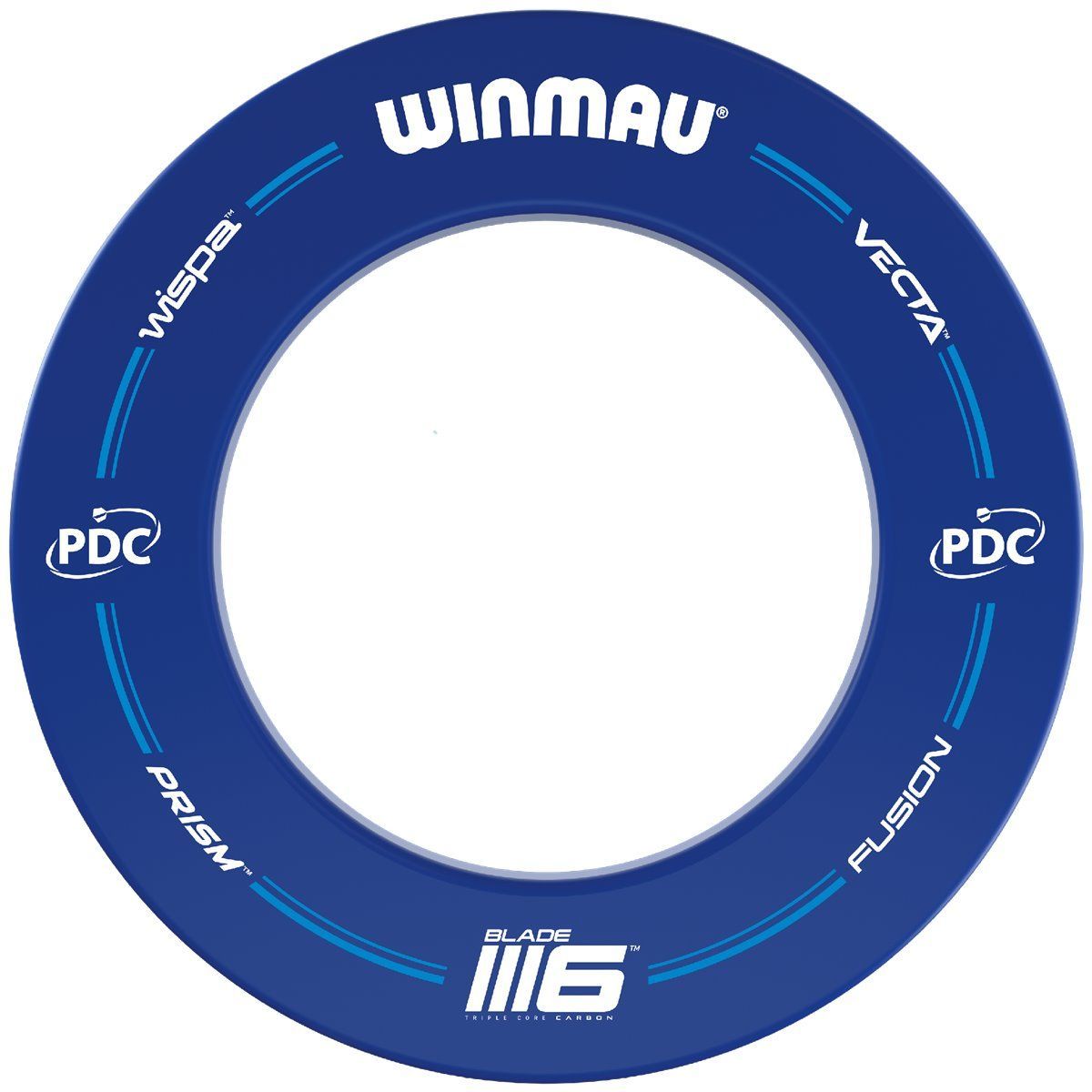 1 tlg. Winmau PDC Dart Catchring Dart Surround Blau Auffangring