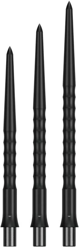 Precise180 EVO Steeldartspitze Gunmetal Ripple 32/36/40 mm Wechselspitzen