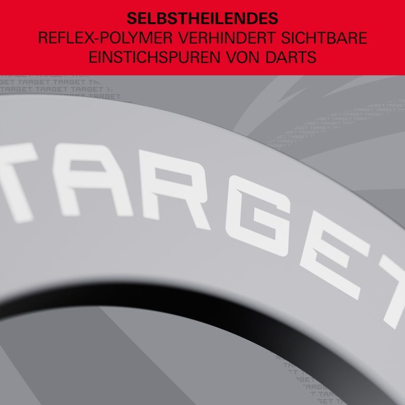 Target Notched Surround Catchring Black/Red/Grey Auffangring