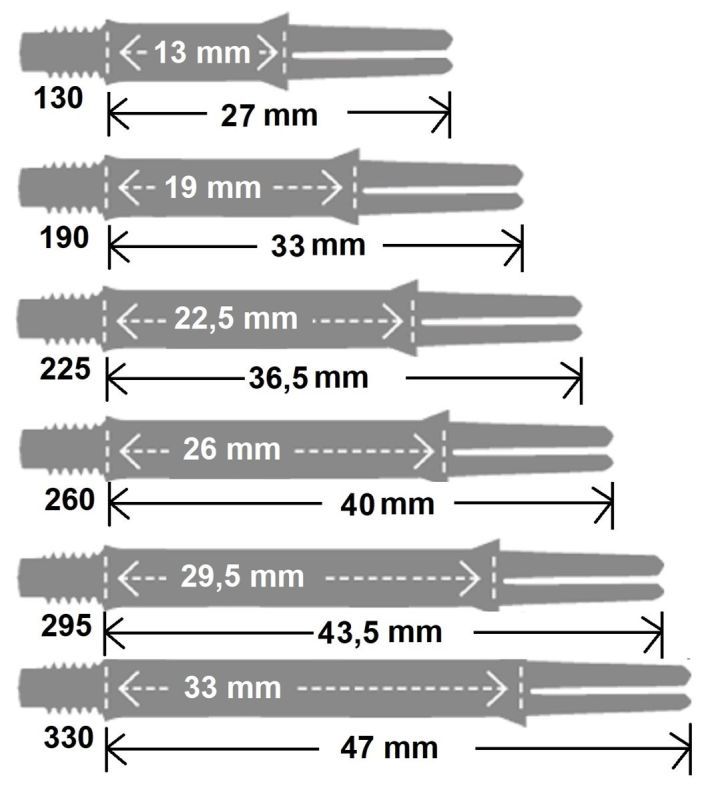 L-Style - L-Shaft Carbon Locked Shafts