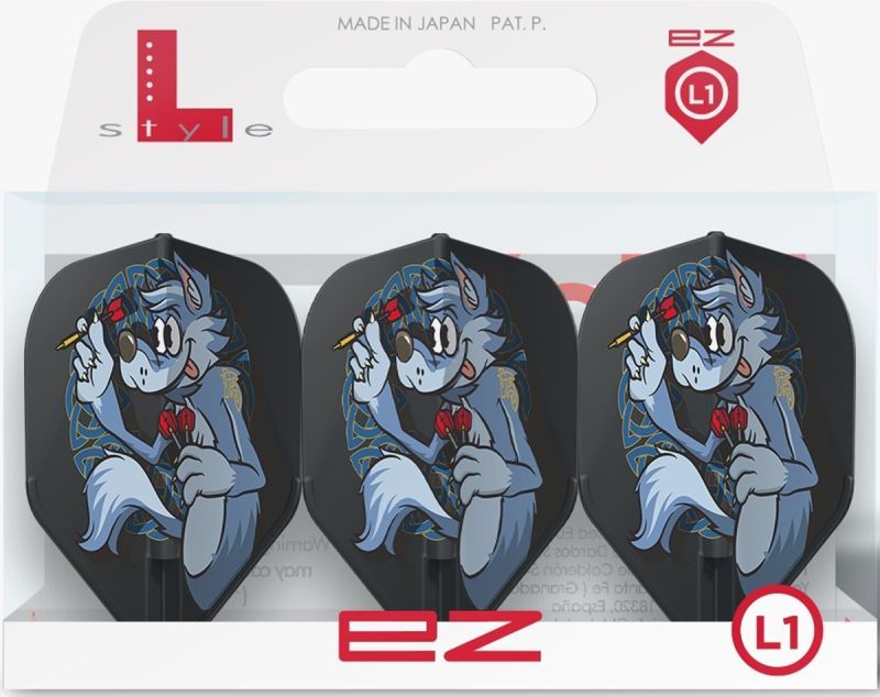 L-Style EZ Flights ailette de fléchette Sho Okano L1 Standard Flights
