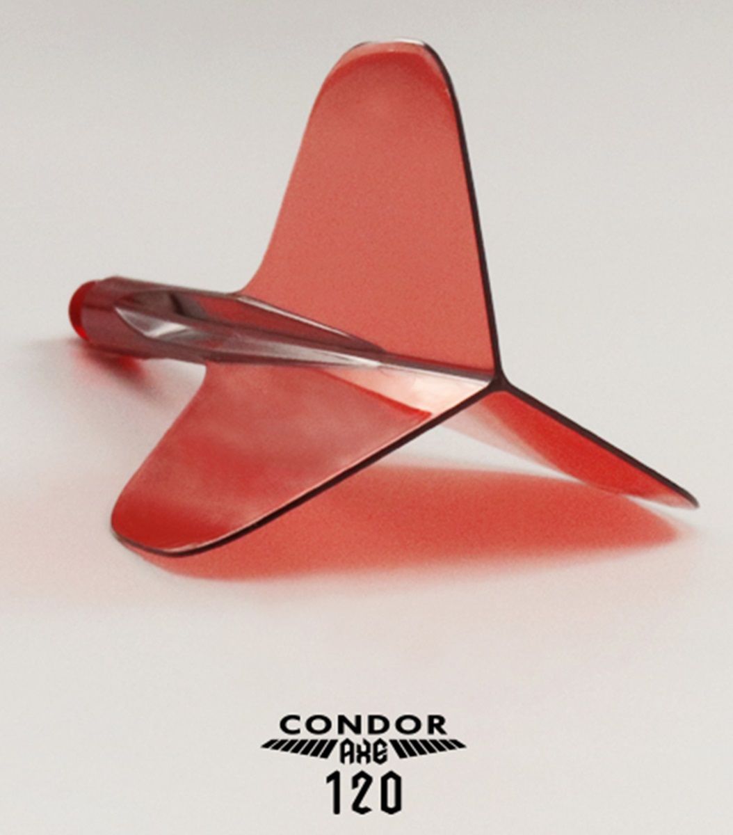 Condor Dart Flights Shafts AXE 120 Schwarz Standard No2 Flights