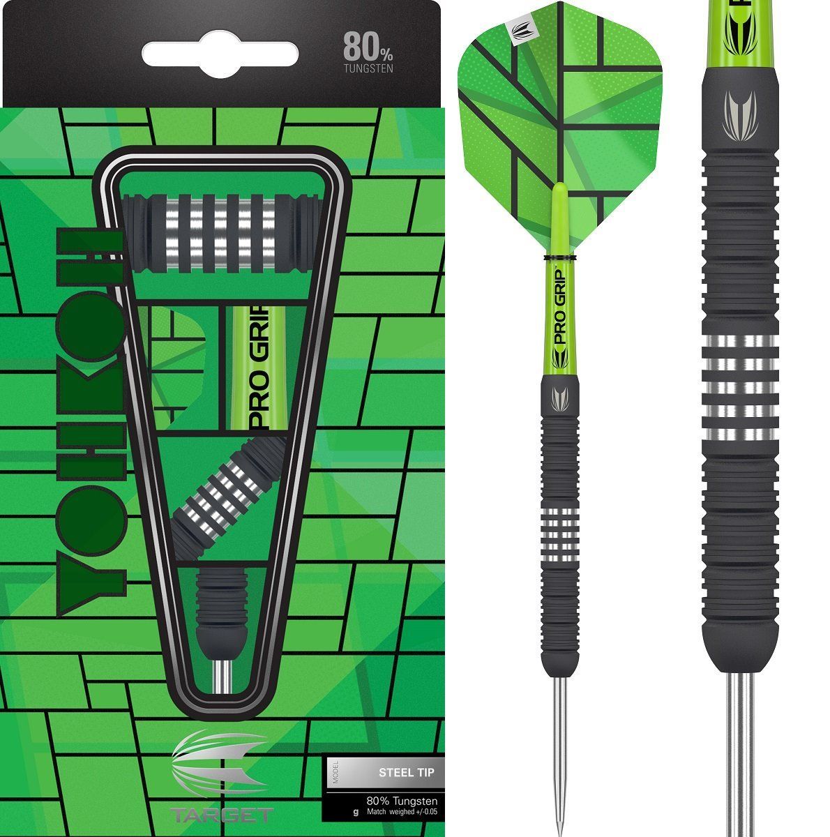 Target Yohkoh 80% Steeldarts 22/23/24 Gramm Steeldarts