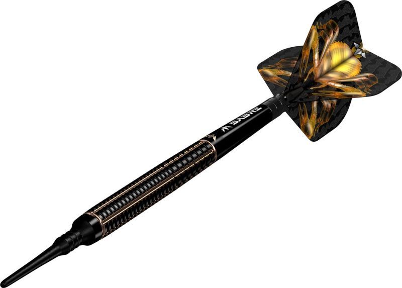 Mission Scorpion Black & Gold Electro Plated 90 % Softdarts 19 Gramm Softdarts