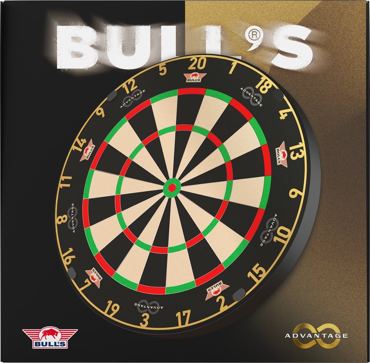 Bull's NL Advantage 8 Dartboard Bristle Board