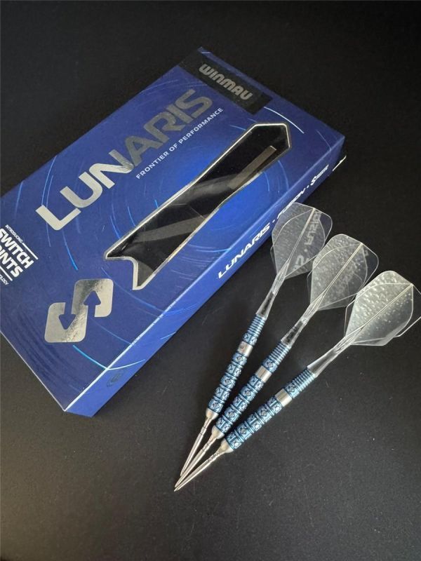 Winmau Lunaris Parallel Switch Point 90% Steeldarts 23/25 Gram Steeldarts