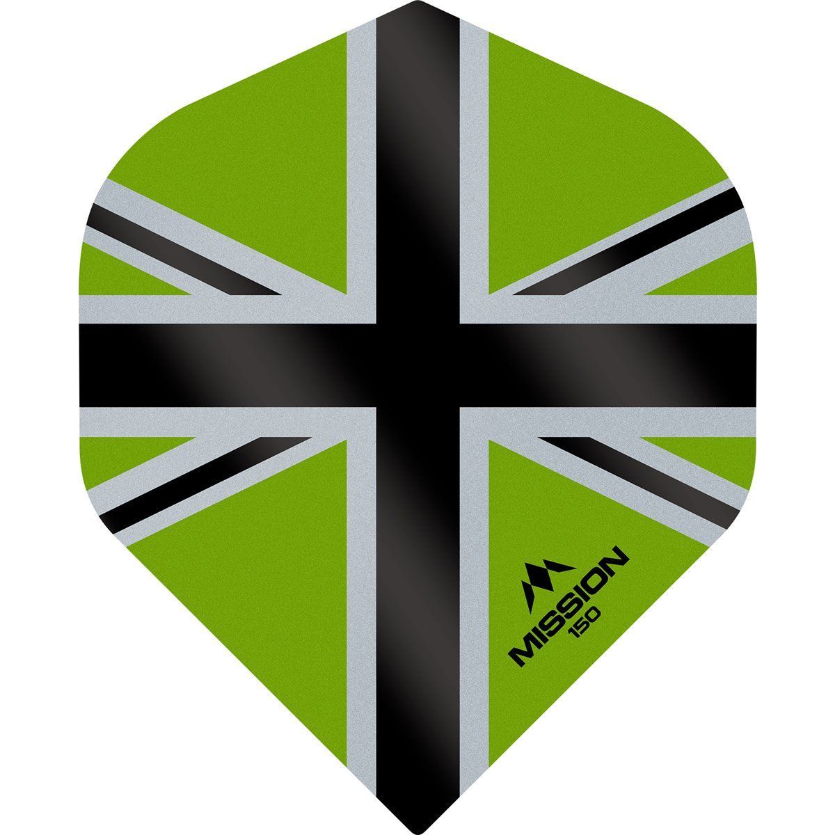 Mission Alliance X Union Jack Dart Flights No2 Standard 150 Micron Flights
