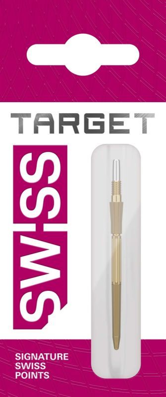 Target Swiss Point Elysian Archetype 43 30/35/42 mm Oro/Nero/Argento Wechselspitzen