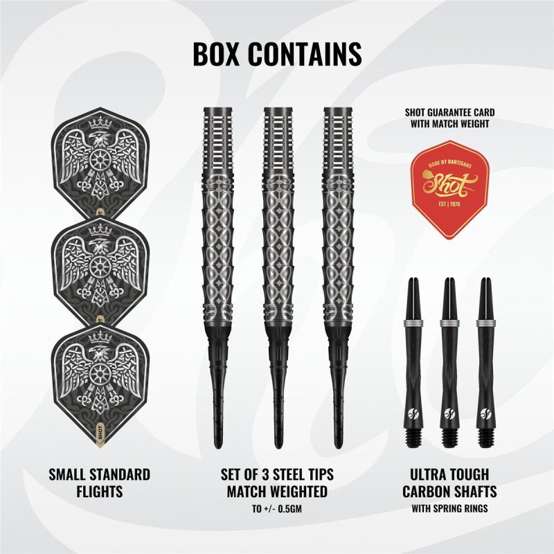 Shot! Goths Wulfaz 90% Tungsten Softdarts 20 Gramm Softdarts
