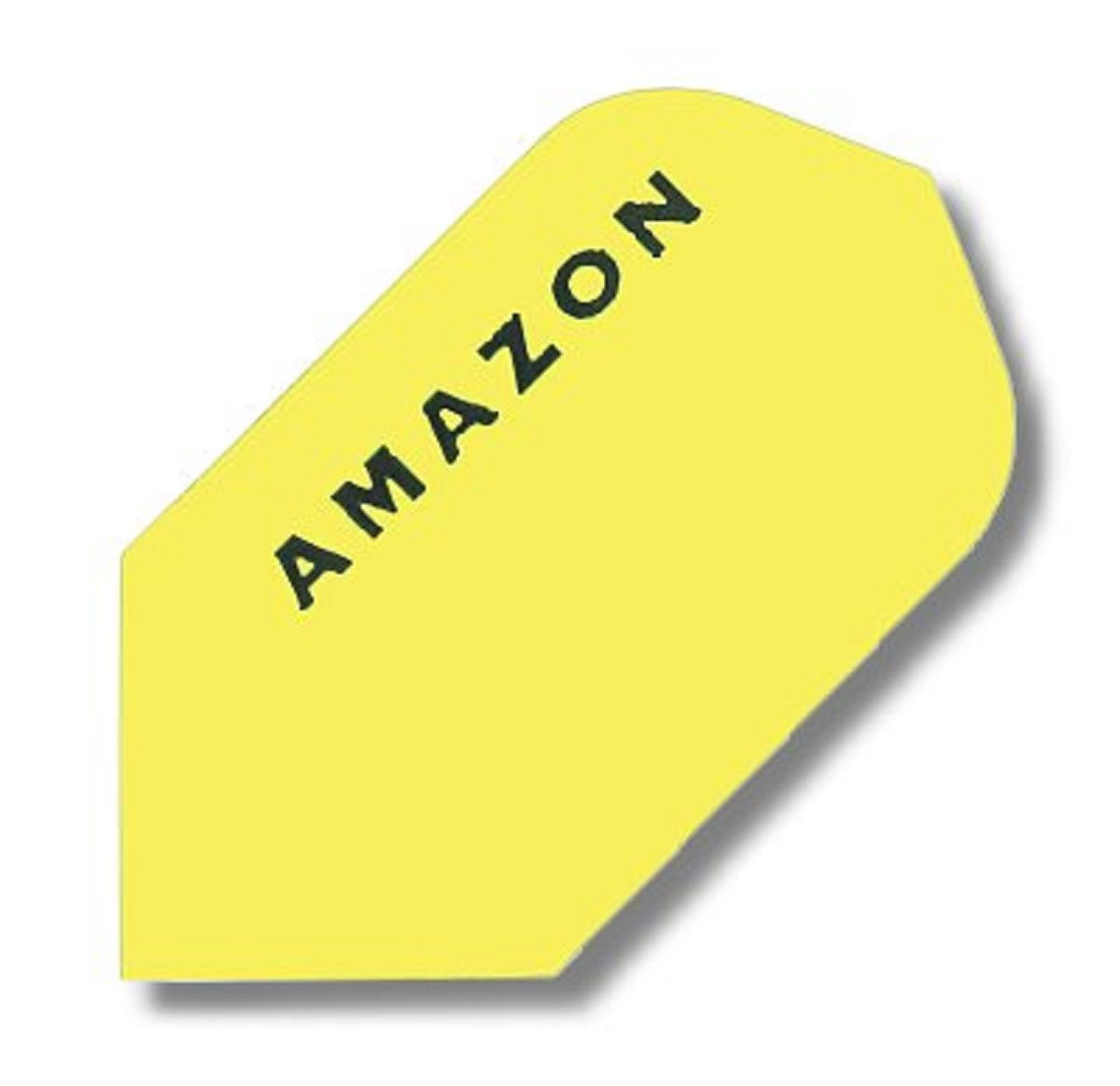 Dartflight Amazon Slim-Form, gelb Flights
