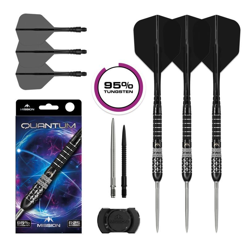 Mission Quantum RP 95% Steeldarts 21/23 Gram Steeldarts
