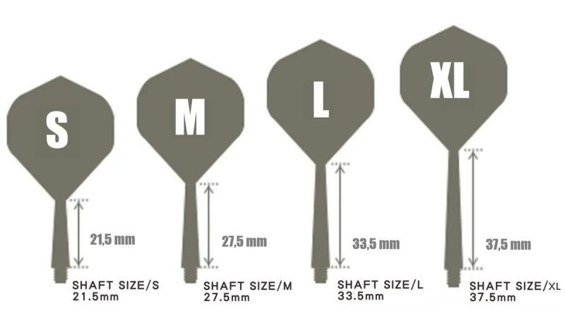 Condor Dart Flights Shafts AXE Bradley Brooks Bam Bam Shape No6 Flights