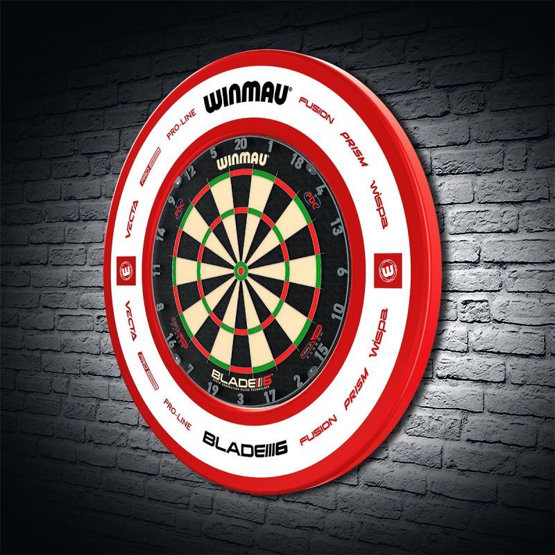 Winmau Pro-Line 2.0 Rouge Surround pour cible / Anneau de protection Auffangring