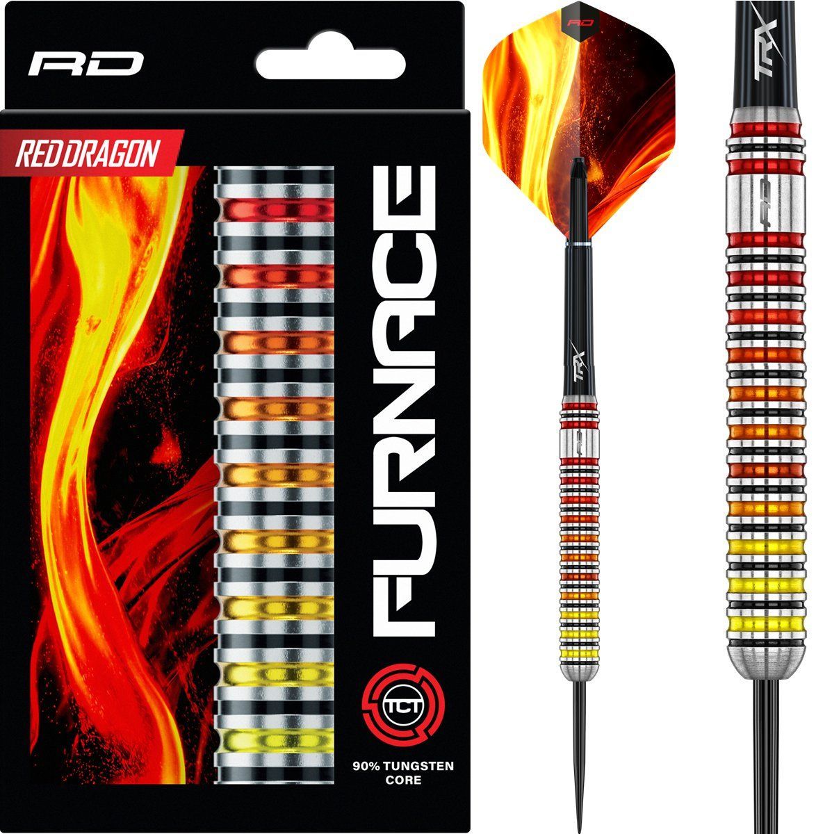 Reddragon Furnace 90% Steeldarts 22/24 Gramm Steeldarts