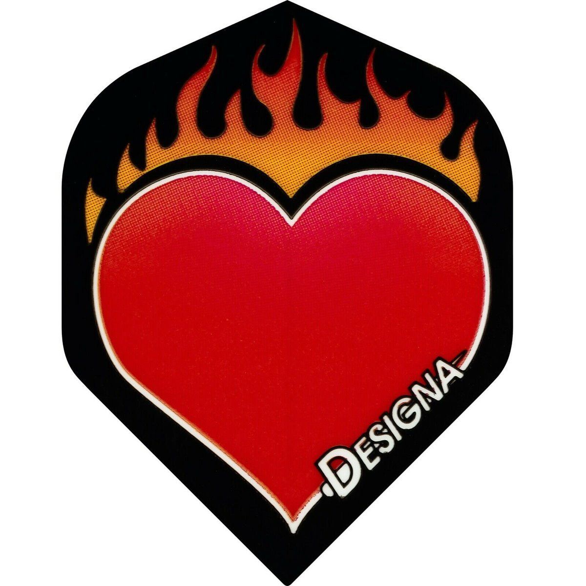 F0603 Designa DSX Collection Hearts on Fire Dart Flights Flights