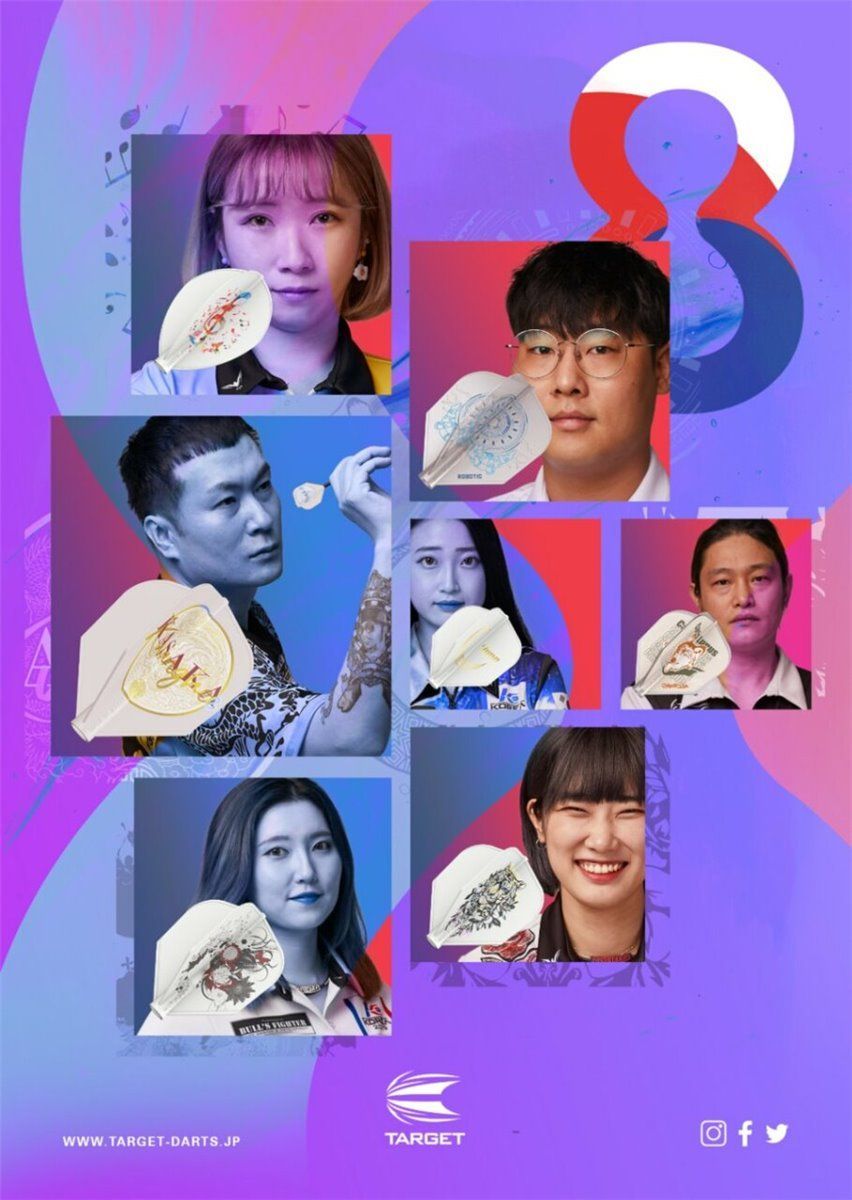 8 Flight Dart Flight Choi Gyungtae Wolf Shape No.6 Flights