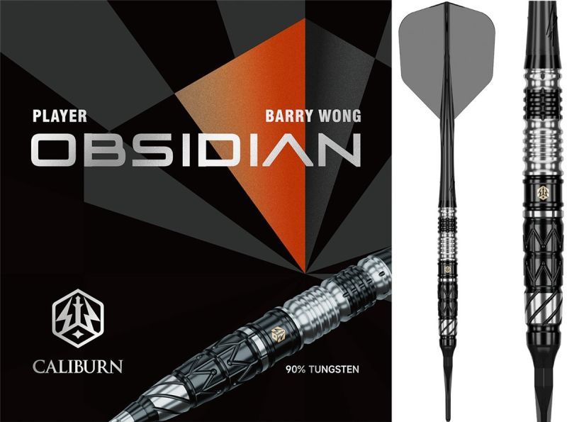 Caliburn Player Obsidian Barry Wong 90% Softdarts 21 Gramm Softdarts