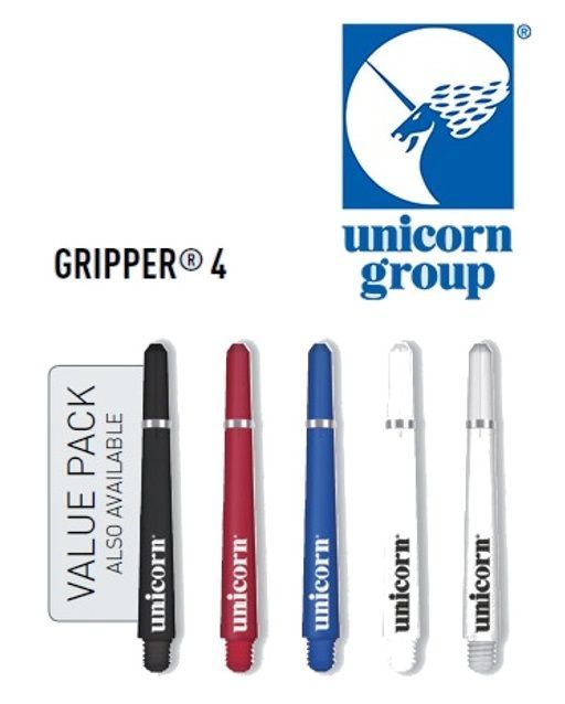 Unicorn Gripper 4 Dart Shaft Shafts
