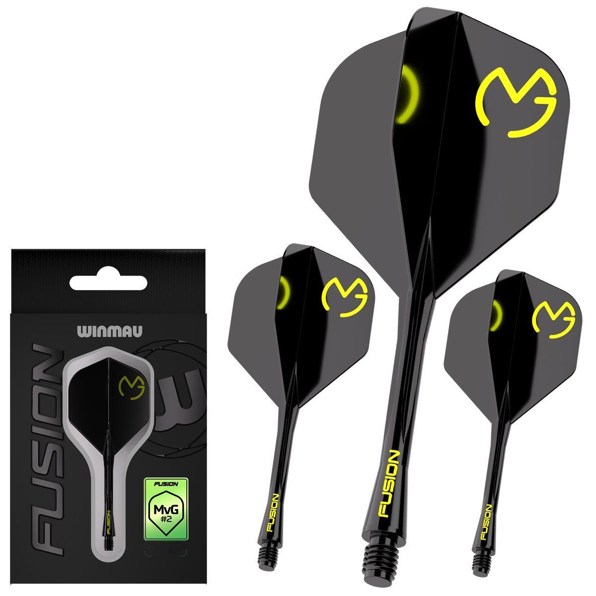 Winmau Fusion – Système intégré Flight & Shaft Shafts
