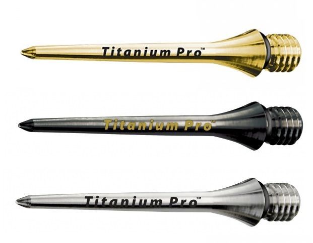 Target Titanium CONVERSION POINTS 26 und 30MM GROOVED Schraubspitzen 2BA Gewinde Schraubspitzen Tips