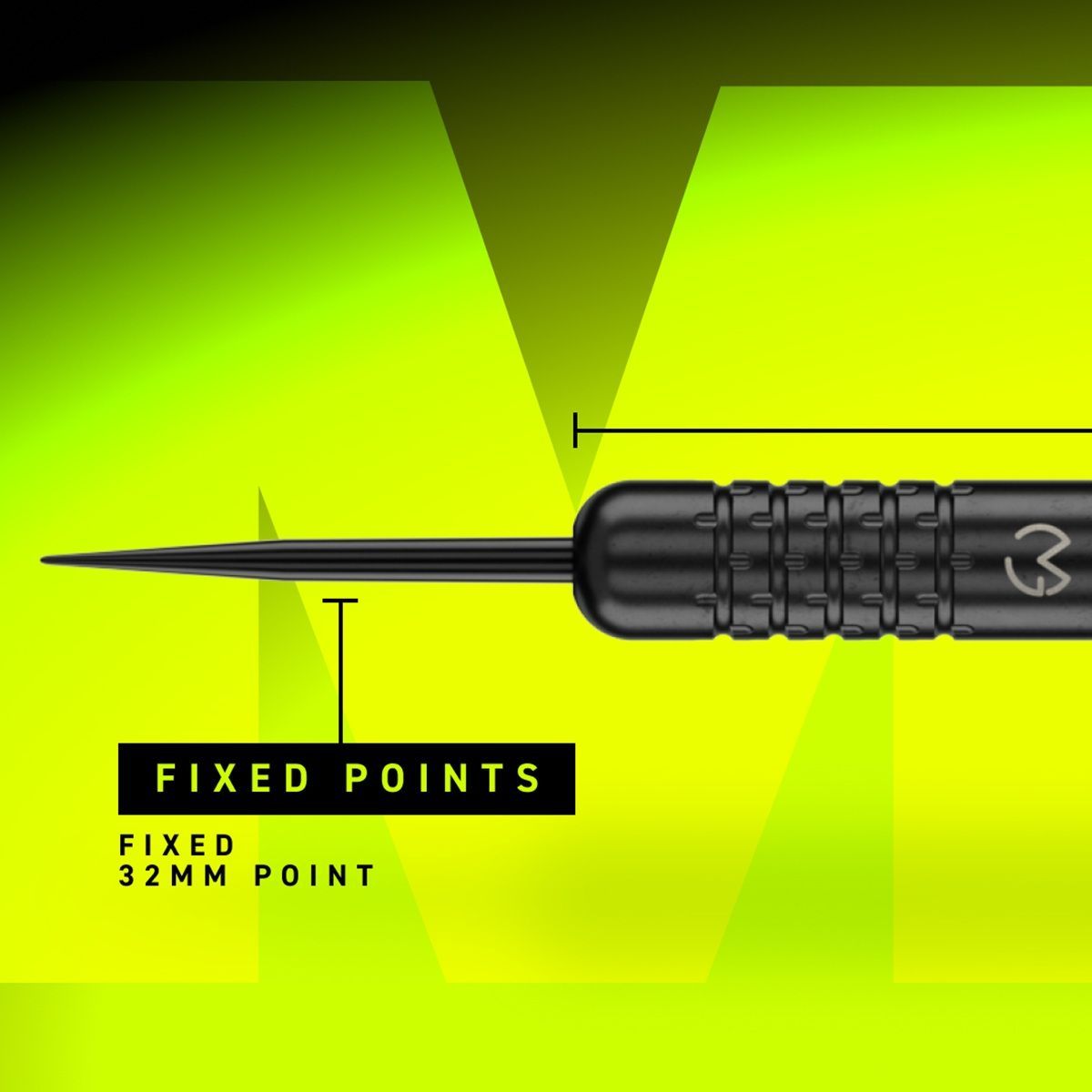 Winmau Michael van Gerwen Core Brass Steeldarts 21 Gramm Steeldarts